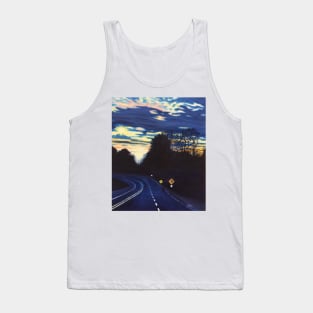 'ON A LONELY ROAD' Tank Top